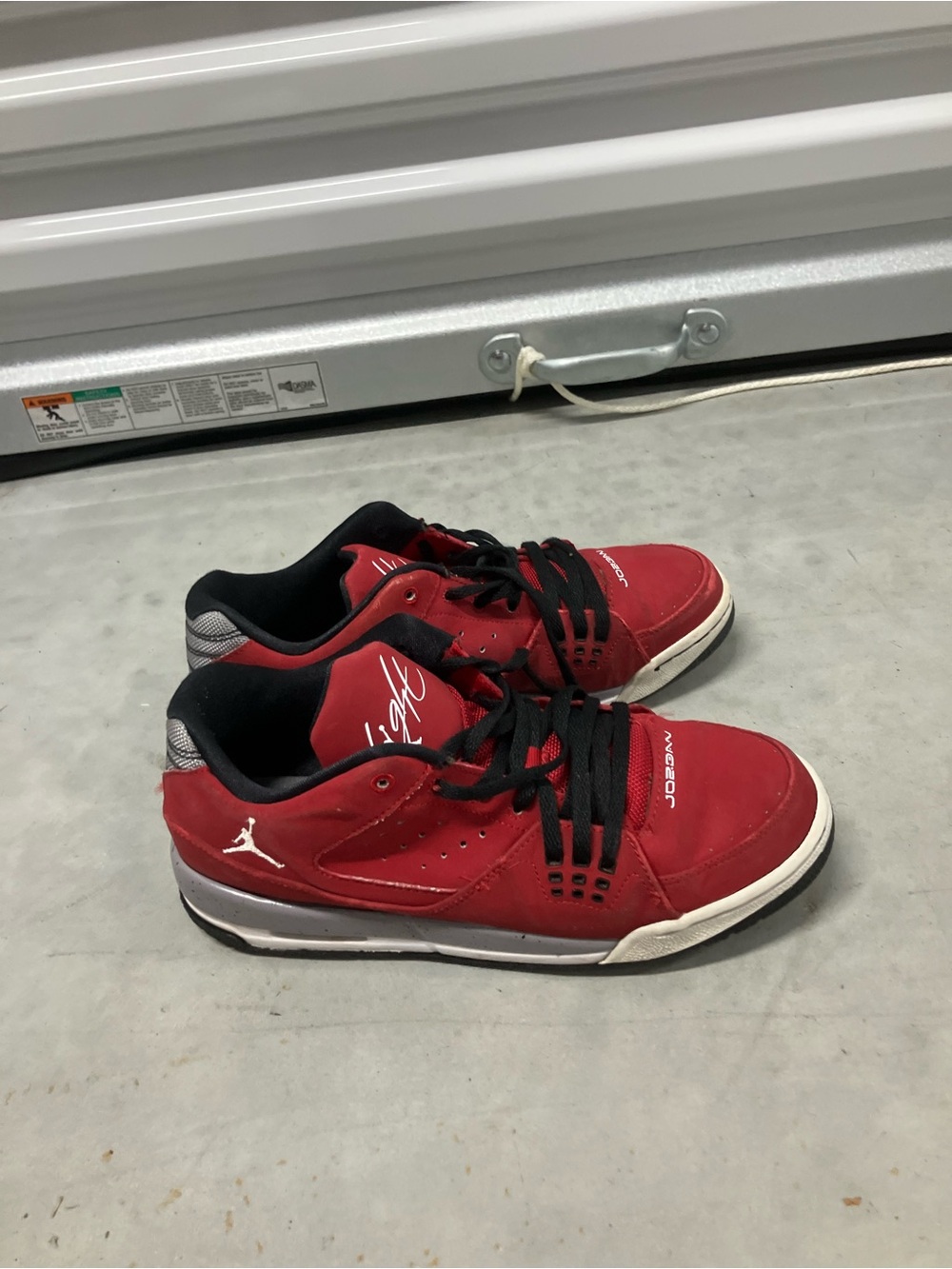 Jordan SC-1 Low Red and Grey